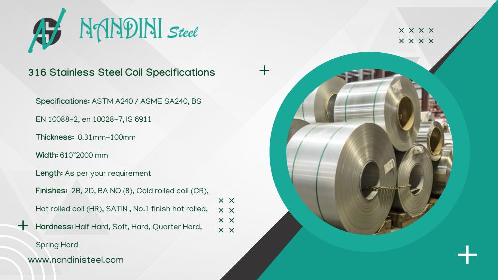 316 SS Coils