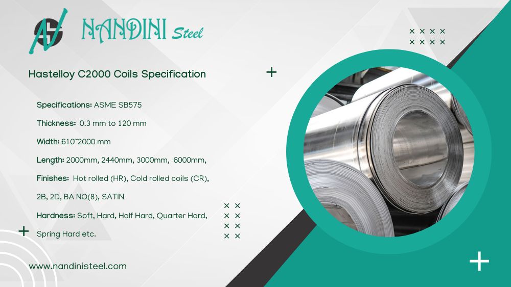 Hastelloy C2000 specification