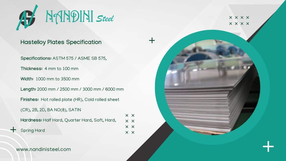 Hastelloy Plates Specification
