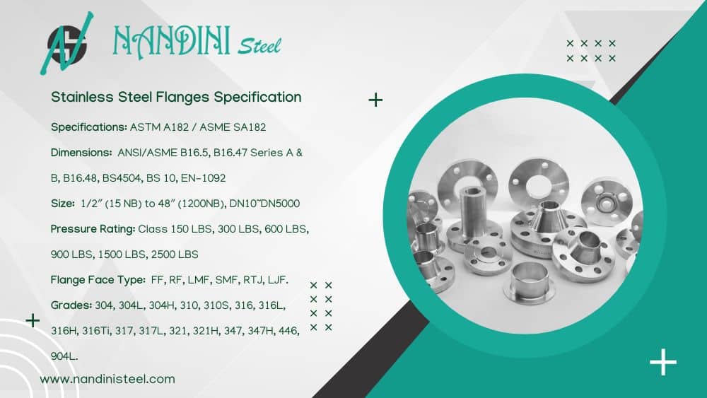 Stainless Steel Flanges Specification