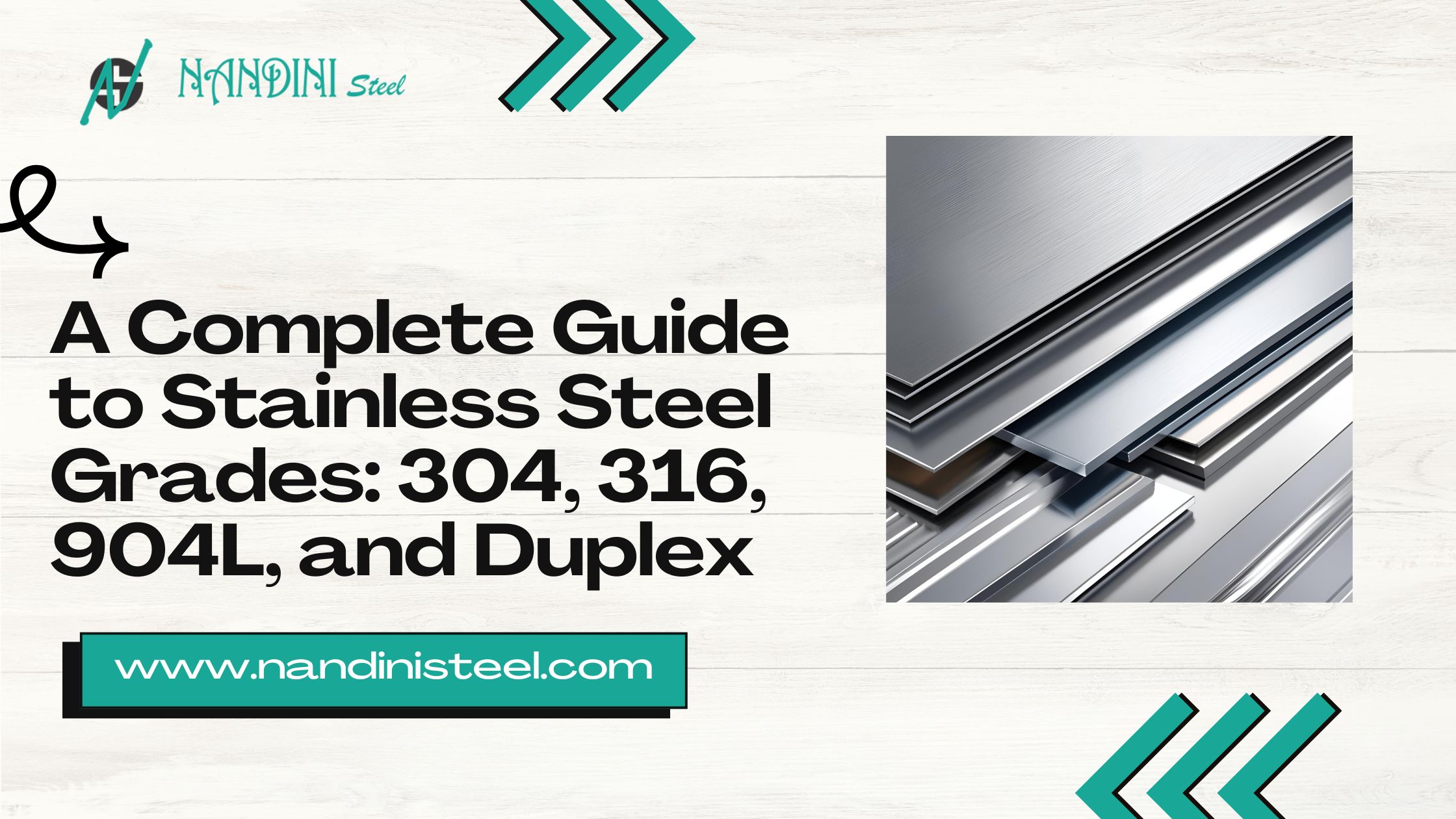 A Complete Guide to Stainless Steel Grades 304, 316, 904L, and Duplex