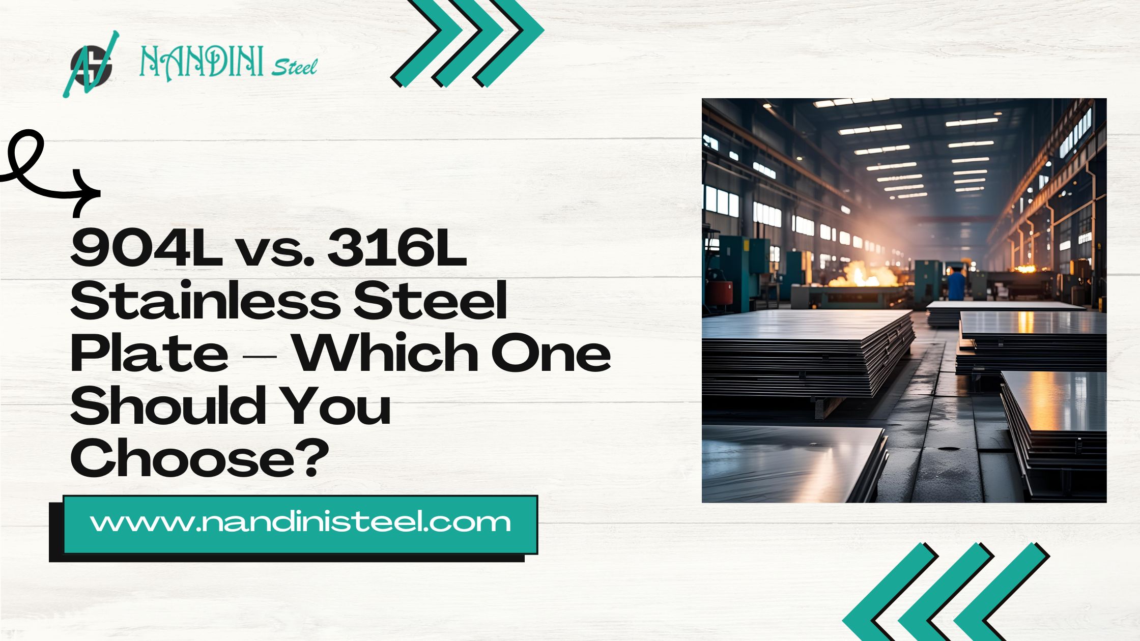 904L vs. 316L Stainless Steel Plate – Which One Should You Choose?